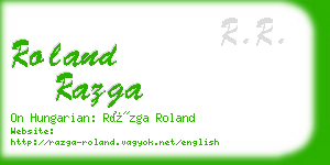 roland razga business card